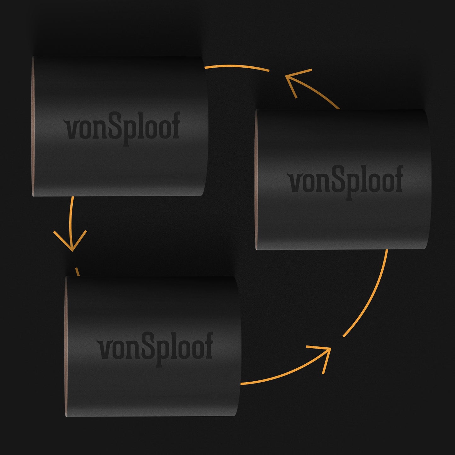 3-Pack vonSploof Replacement Filters