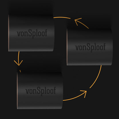 3-Pack vonSploof Replacement Filters with Mesh