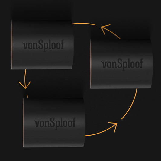 3-Pack vonSploof Replacement Filters with Mesh
