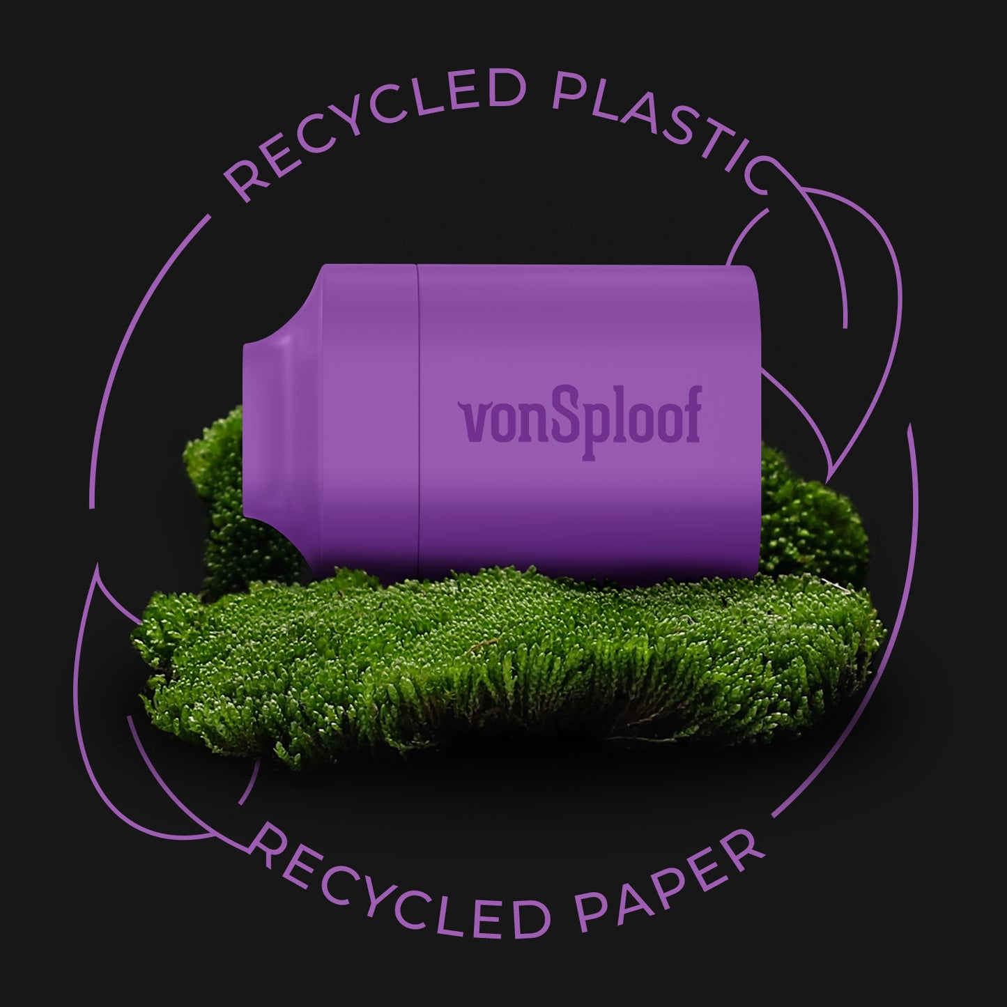 Purple vonSploof Personal Air Filter